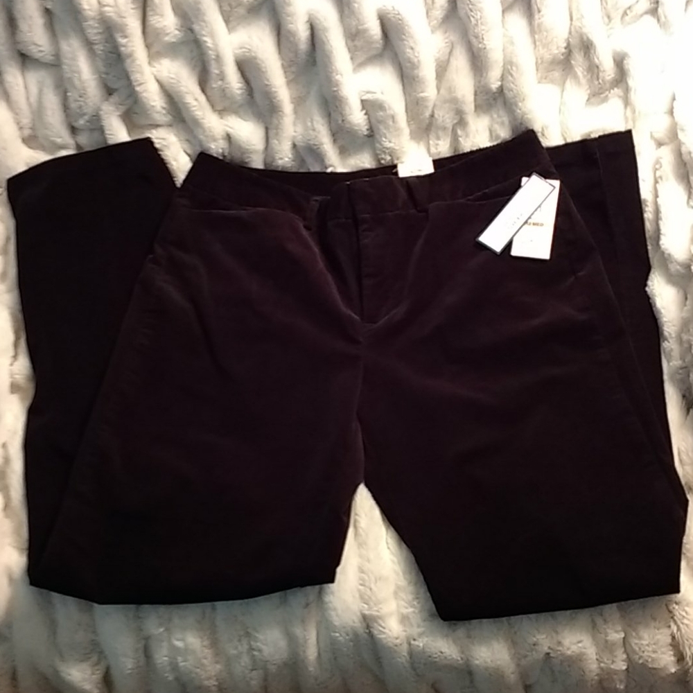 NWT Dockers Black Cords Metro Pant